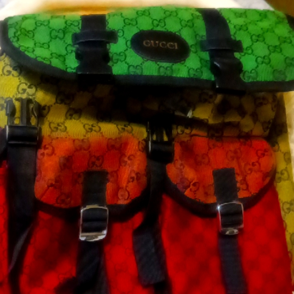 Gucci back pack used twice still in mint condition